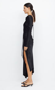 Moon Dance Long Sleeve Maxi Dress in Black by Bec + Bridge