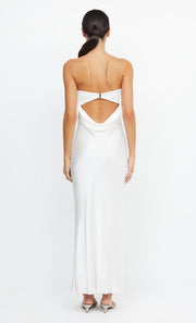 Moon Dance Strapless Bride Bridesmaid Maxi  Backless Dress in Ivory by Bec + Bridge