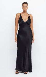 Moon Dance V Bridesmaids Maxi Dress in Black by Bec + Bridge