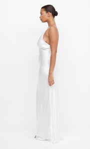 Moon Dance V Neck Bride Bridesmaid Maxi Dress in Ivory by Bec + Bridge