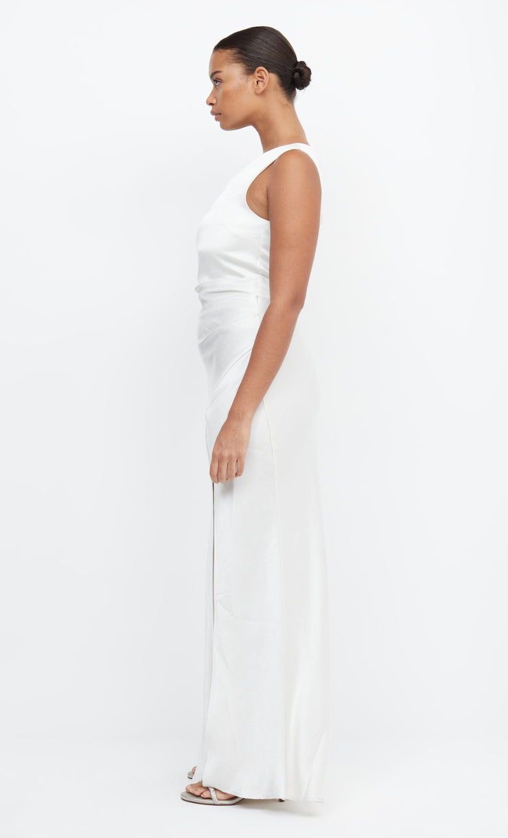 THE DREAMER ASYM DRESS - IVORY