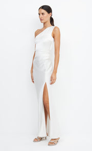 THE DREAMER ASYM DRESS - IVORY