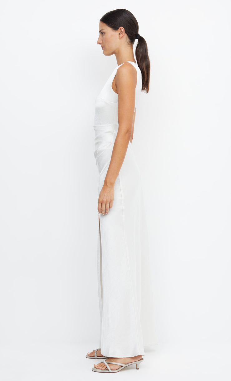THE DREAMER ASYM DRESS - IVORY