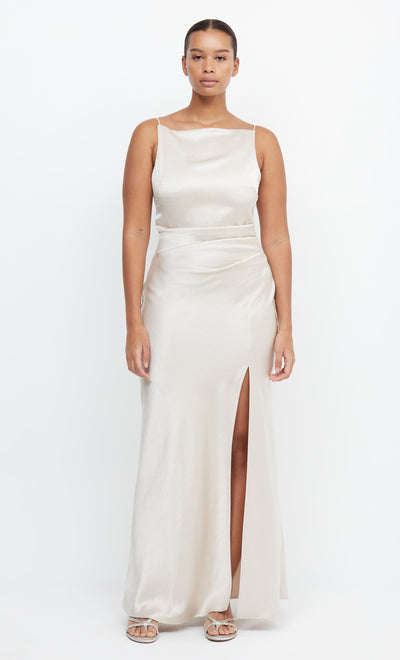 The Dreamer Maxi Bridesmaid Dress in Sand by Bec + Bridge