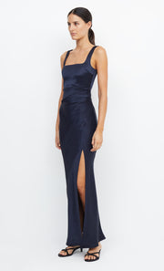 The Dreamer Square Neck Bridesmaids Dress in Ink Navy by Bec + Bridge