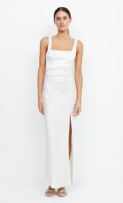 THE DREAMER SQUARE NECK DRESS  - IVORY