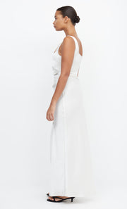 The Dreamer Square Neck Maxi Bridesmaid Bride Formal Dress in Ivory by Bec + Bridge