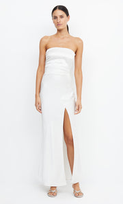 THE DREAMER STRAPLESS DRESS  - IVORY