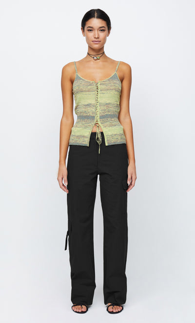 TREASURE KNIT TANK - PEAR HAZE